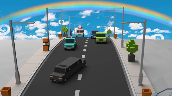 疯狂的汽车道路游戏v1.0 安卓版(3)