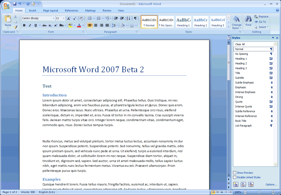microsoft office word、excel 和 powerpoint2007(1)