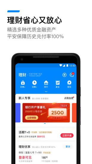 平安壹钱包苹果版v8.0.0 iphone版(1)
