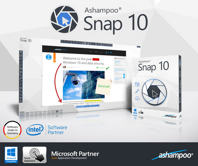 ashampoo snap 10软件v10.1.0 绿色版(1)