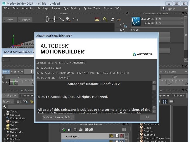 autodesk motionbuilder2017软件