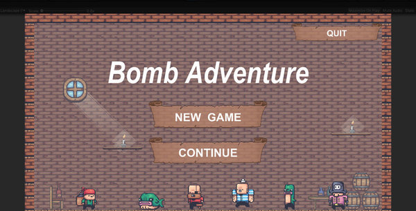 炸弹冒险游戏