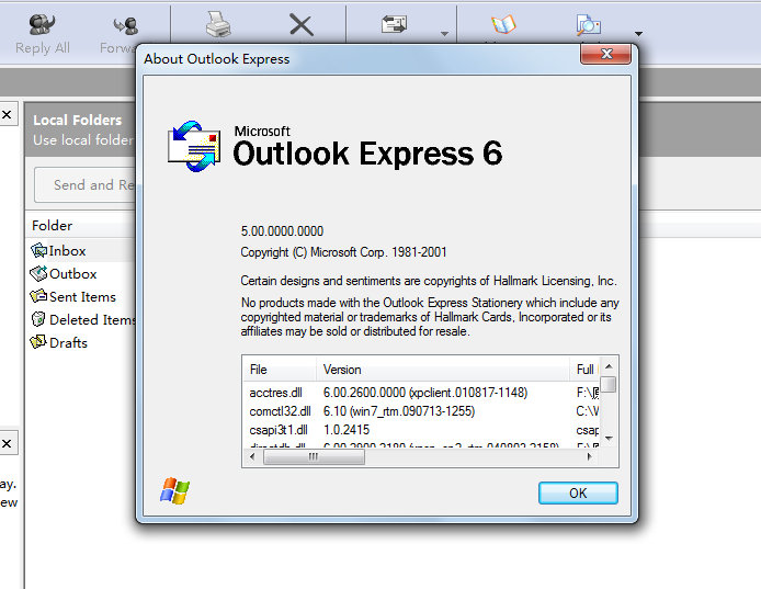 outlook express 6.0电脑版