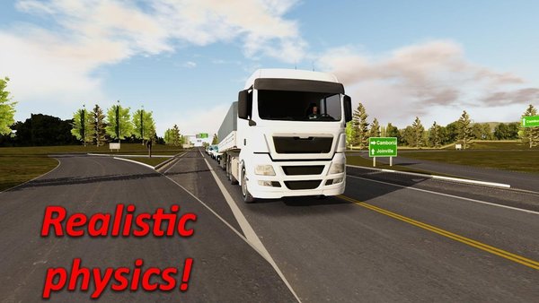 重型卡车模拟驾驶游戏