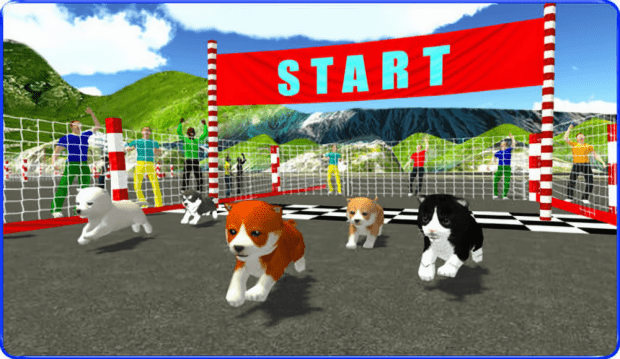 小狗跑酷比赛模拟器游戏v1.2 安卓版(1)