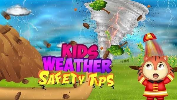 儿童天气安全提示游戏