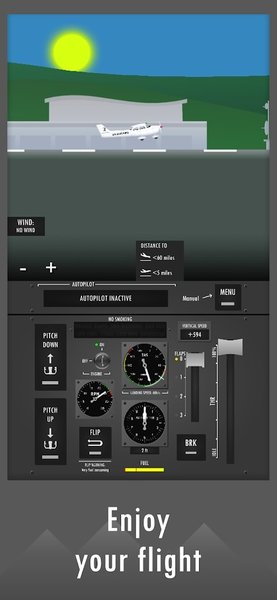 飞行模拟器2d汉化版v1.4.3 安卓版(1)