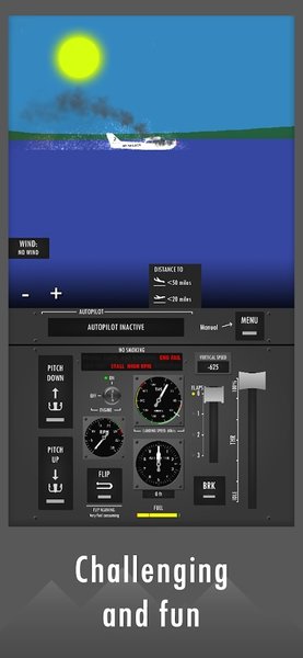 飞行模拟器2d汉化版v1.4.3 安卓版(2)