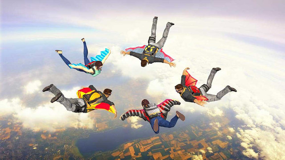 跳伞模拟器游戏(3)