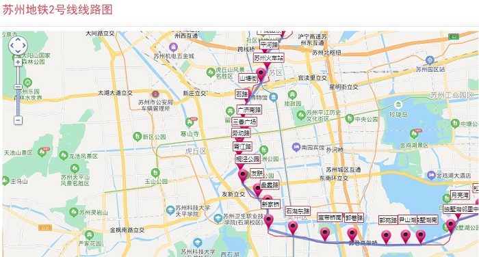 苏州地铁线路图最新版高清版(1)