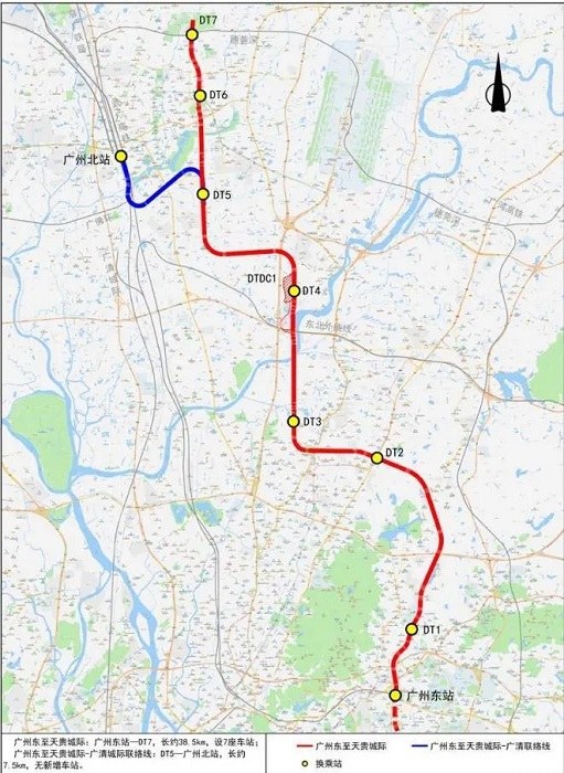 广州地铁18号线线路图最新版高清版(1)