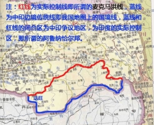 藏南地区地图高清版(1)