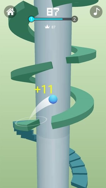 球球跳跳塔手机版v1.00 安卓版(2)