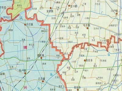 广饶县地图高清版