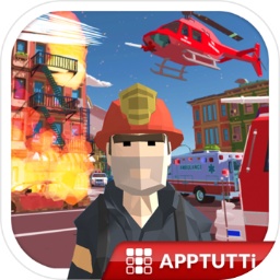 城市消防员英雄游戏