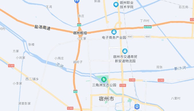 宿州地图高清版大地图(1)