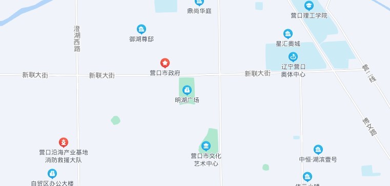 营口地图全图高清版(1)