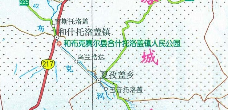 新疆阿勒泰地图全图(1)