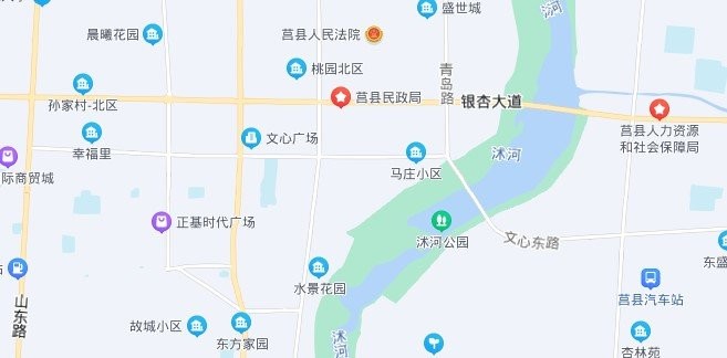 莒县地图最新版