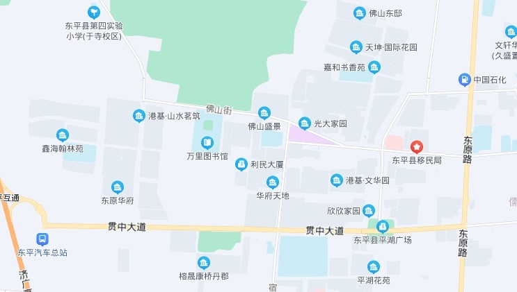 东平县商老庄乡地图图片