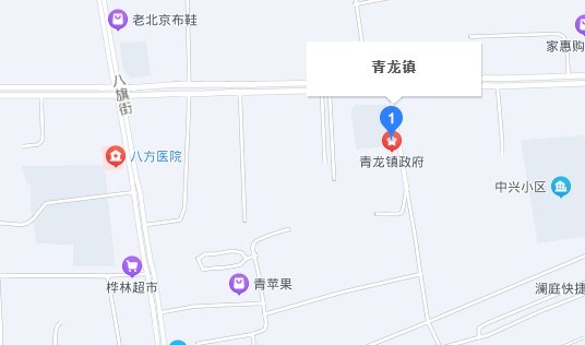 青龙县地图高清版