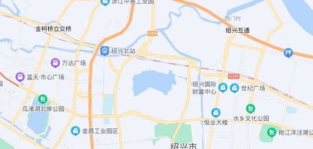 绍兴地图高清版大图(1)