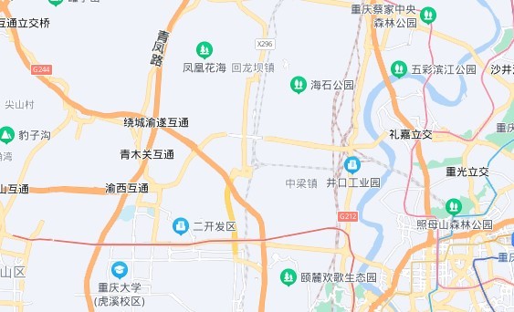 重庆地图全图高清版最新版(1)
