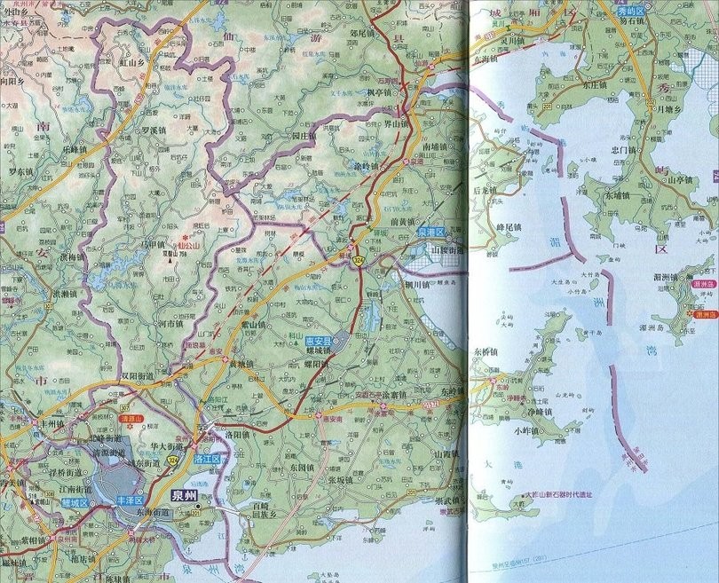 惠安县地图全景