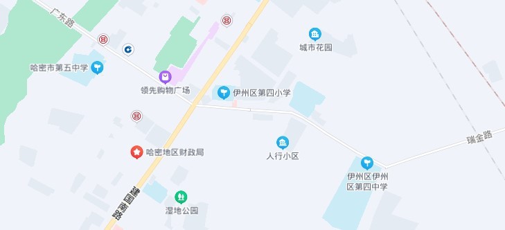 哈密地图全图可放大版(1)