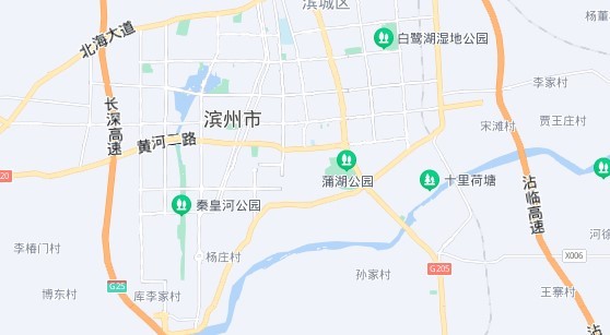滨州地图高清版大图(1)