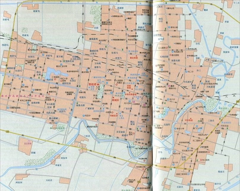 河北衡水市地图全图高清版(1)