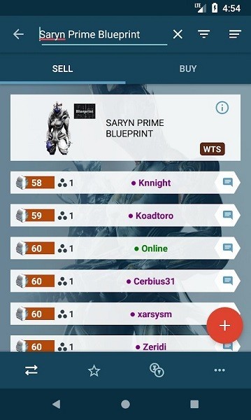 warframemarket app