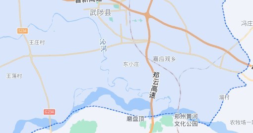焦作市武陟县地图