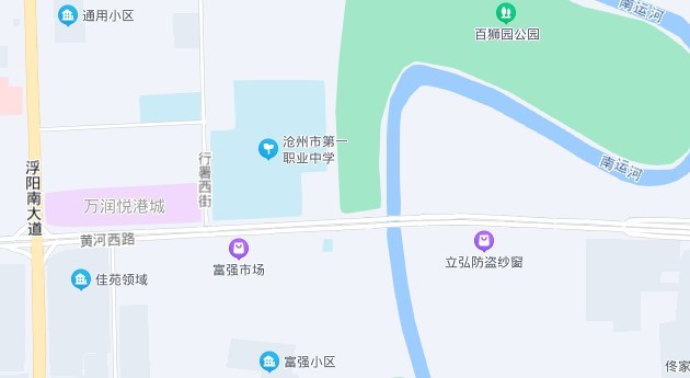 沧州地图全图高清版大图(1)
