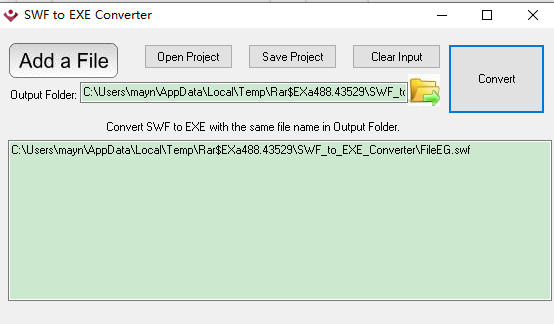 swf转换器(swf to exe converter)电脑版(1)