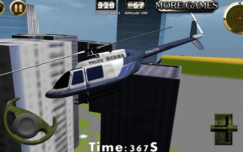 警用直升机3d飞行免谷歌版v1.2 安卓版(1)