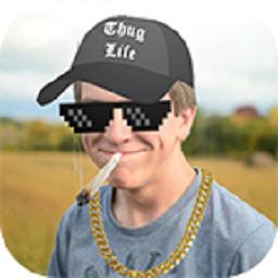 thug life photo sticker maker手机版 v1.0.1 安卓版