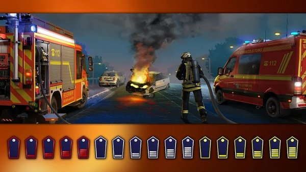 紧急112消防员模拟游戏(3)