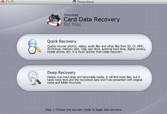 card data recovery mac官方版