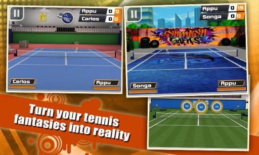 3d网球游戏