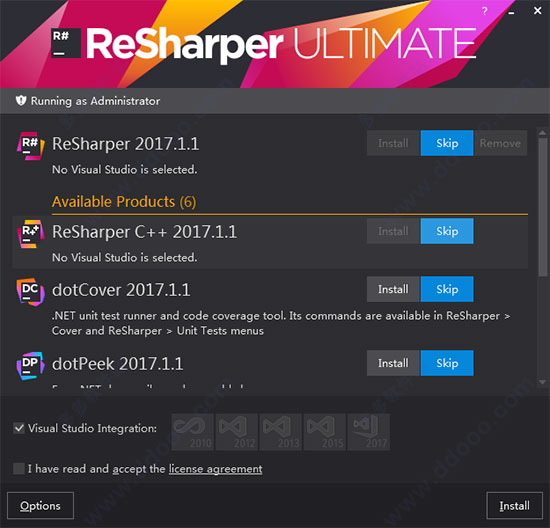 resharper ultimate 2017正式版v2017.1.1 官方版(1)