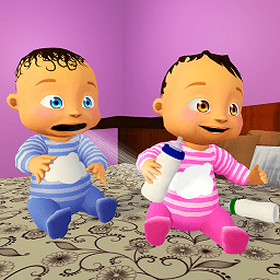 双胞胎婴儿模拟器中文版 v1.0 安卓版