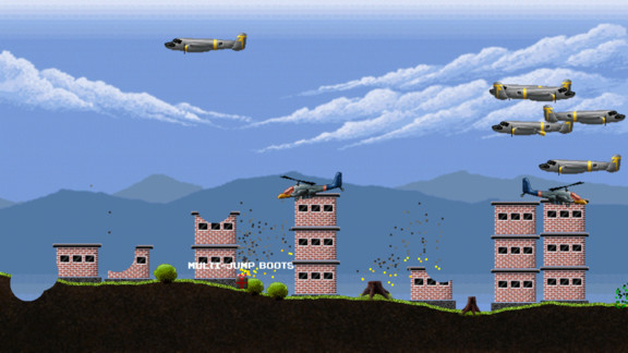  Mobile version of air raid battle
