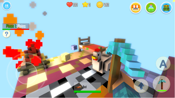 方块空岛生存游戏v1.0 安卓版(1)