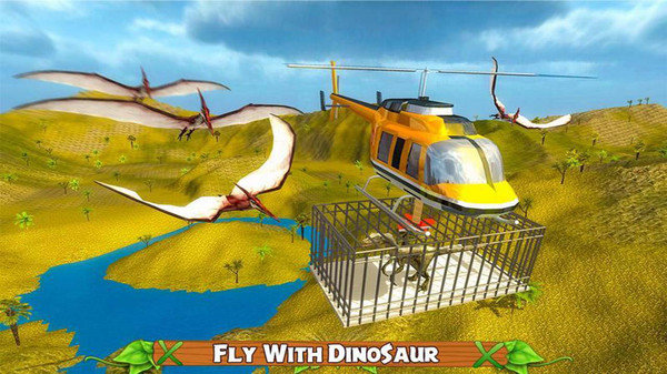 恐龙直升机救援游戏(1)