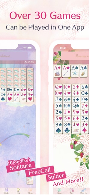 公主扑克牌小游戏(princess solitaire)(3)