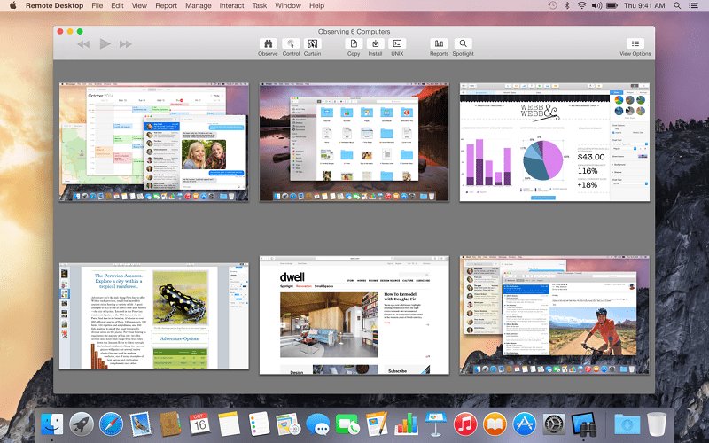 apple remote desktop mac