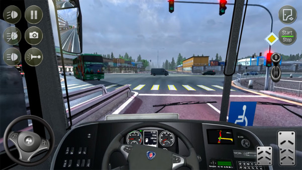 欧洲公交车模拟器无限金币版v3.1 安卓版(3)