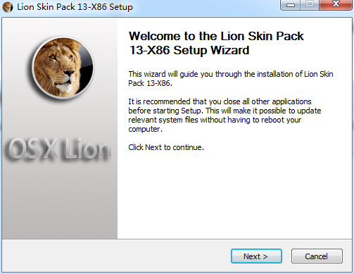 lion skin pack 13pc版