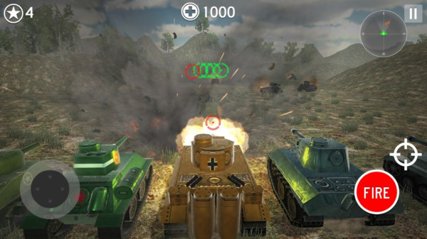 王牌坦克大战3d游戏